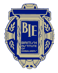 Logo for the British Institute of Embalmers